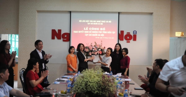 Tạp chí Người Hà Nội bổ nhiệm tân nữ Phó Tổng biên tập