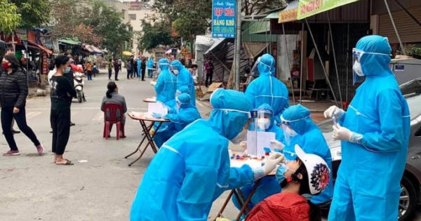 Thêm 9 ca nhiễm Covid-19 tại Hải Dương, Việt Nam ghi nhận 2.412 trường hợp