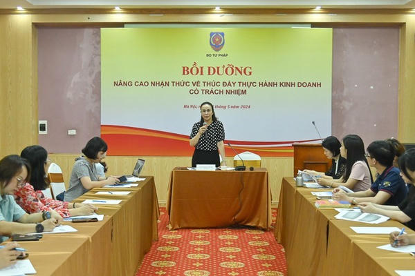 Nâng cao nhận thức về thúc đẩy thực hành kinh doanh có trách nhiệm