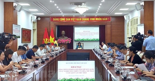 Hơn 1.000 tác phẩm dự giải báo chí về văn hóa, thể thao, du lịch