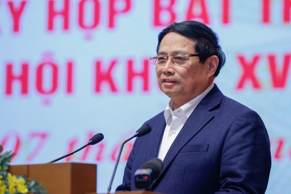 Thủ tướng: Thể chế là "đột phá của đột phá", nhưng đang là "điểm nghẽn của điểm nghẽn" Thủ tướng: Thể chế là "đột phá của đột phá", nhưng đang là "điểm nghẽn của điểm nghẽn"