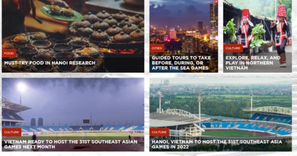 Quảng bá du lịch Việt Nam nhân dịp SEA Games 31