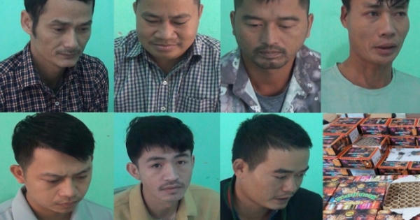 Thanh Hóa: Tóm gọn 7 đối tượng mua bán pháo trái phép