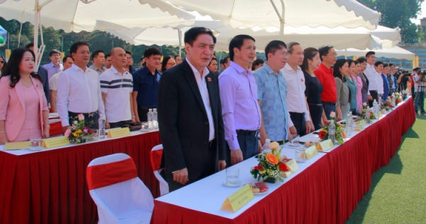 Khai mạc Giải bóng đá các cơ quan Trung ương mở rộng tranh Cúp Báo Đại biểu Nhân dân
