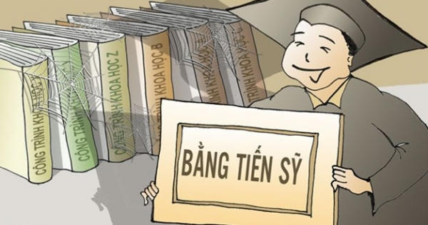 'Rẻ rúng' học vị tiến sĩ