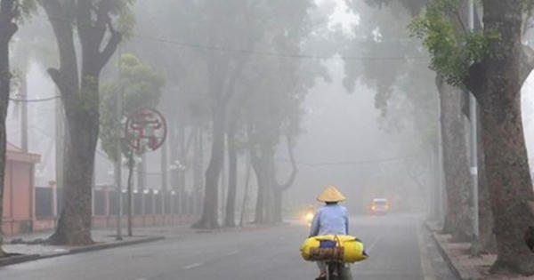 Thời tiết ngày 31/3: Không khí lạnh tăng cường gây mưa nhỏ, mưa phùn