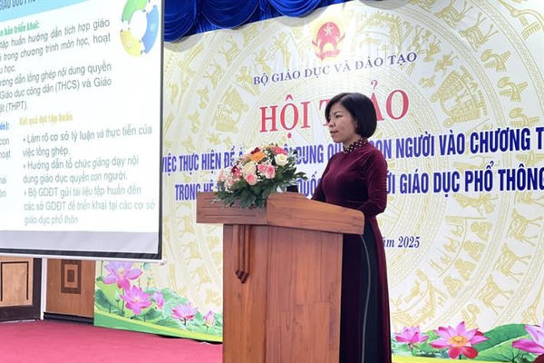 Đánh giá đề án đưa quyền con người vào giáo dục phổ thông