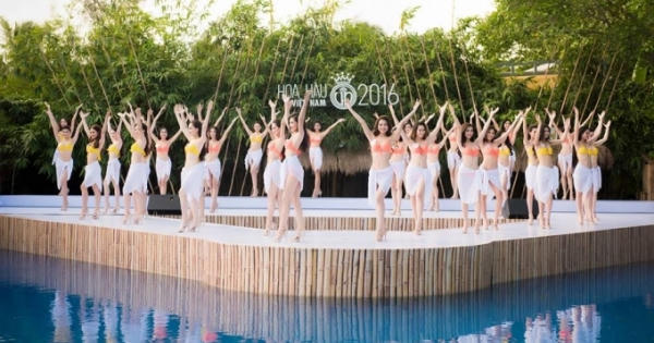 Nghẹt thở với đường cong nóng bỏng của các thí sinh Hoa hậu Việt Nam 2016