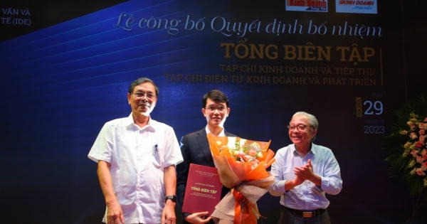 Nhà báo Bùi Văn Khương giữ chức Tổng Biên tập Tạp chí Kinh doanh và Phát triển