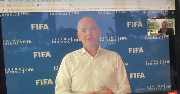 FIFA hỗ trợ bóng đá Việt Nam 1,5 triệu đô