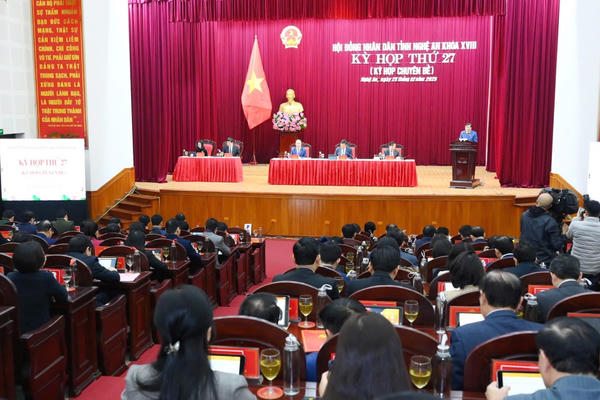 UBND tỉnh Nghệ An còn 14 cơ quan chuyên môn