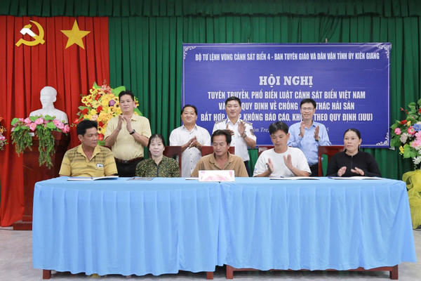 Nâng cao nhận thức pháp luật cho ngư dân huyện đảo Kiên Hải - Kiên Giang Nâng cao nhận thức pháp luật cho ngư dân huyện đảo Kiên Hải - Kiên Giang