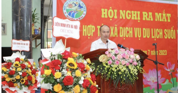 Ra mắt HTX Dịch vụ Du lịch suối Yến