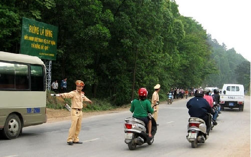 Phú Thọ: Hơn 130 nghìn trường hợp vi phạm giao thông bị phạt năm 2017