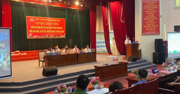 Bắc Giang: Thực hiện đấu giá đất, công khai, minh bạch, đúng quy định Bắc Giang: Thực hiện đấu giá đất, công khai, minh bạch, đúng quy định