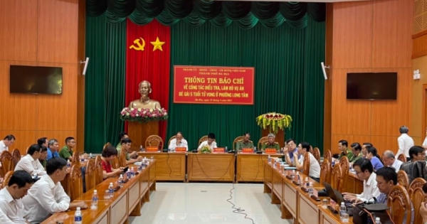 Công an tỉnh Bà Rịa- Vũng Tàu thông tin vụ việc bé gái 5 tuổi bị hiếp dâm, bóp cổ tử vong