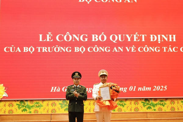 Hà Giang có tân Giám đốc Công an tỉnh Hà Giang có tân Giám đốc Công an tỉnh