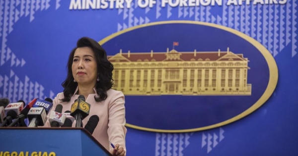 Việt Nam phản ứng việc Trung Quốc thông tin tiến hành bắn tên lửa tại Biển Đông