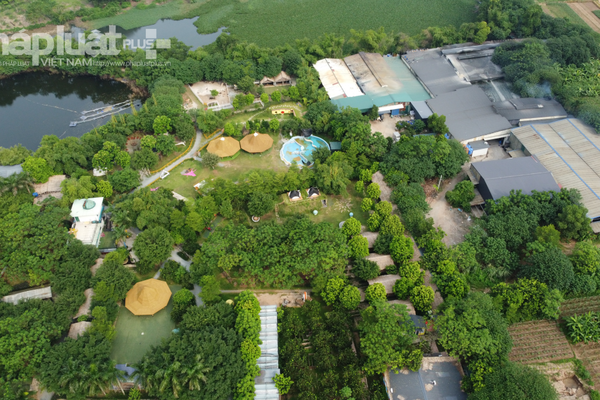 Clip: Cận cảnh nhà xưởng, khu sinh thái xây dựng có dấu hiệu trái phép tại xã Vân Côn