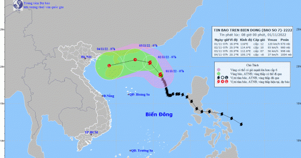 Bão số 7 suy yếu thành áp thấp, ít có khả năng ảnh hưởng đến đất liền Bão số 7 suy yếu thành áp thấp, ít có khả năng ảnh hưởng đến đất liền
