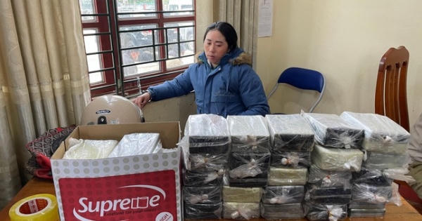 "Tóm gọn" đối tượng vận chuyển 72 bánh ma túy trong ngày mồng 3 Tết