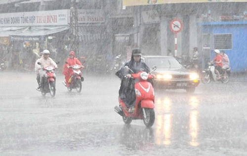 Dự báo thời tiết ngày 20/7: Mưa giông trên cả nước