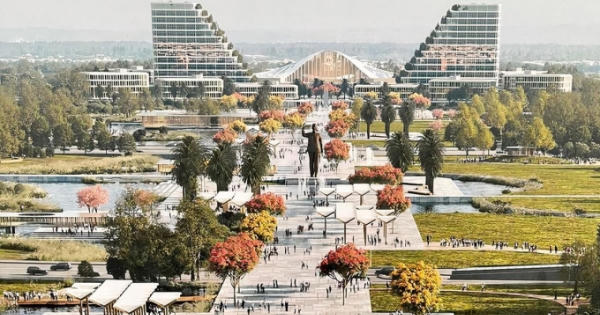 Khởi công Dự án Trung tâm chính trị - hành chính TP Hải Phòng Khởi công Dự án Trung tâm chính trị - hành chính TP Hải Phòng