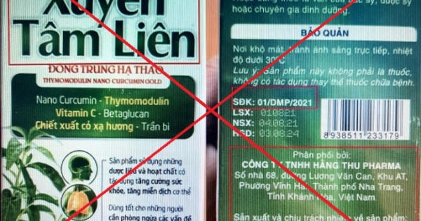 Công an Khánh Hòa điều tra Thực phẩm bảo vệ sức khỏe Xuyên Tâm Liên giả mạo