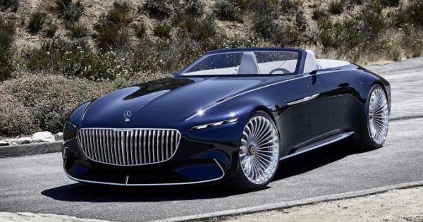 Ngắm nhìn tuyệt tác mui trần Vision Mercedes-Maybach 6 của Mercedes