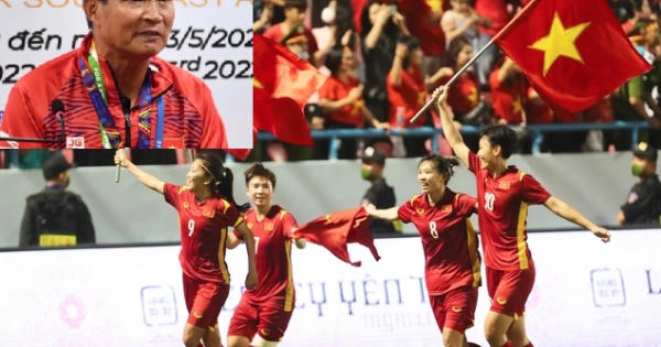 Cảm xúc vô cùng đặc biệt của người thuyền trưởng Mai Đức Chung và "Cô gái giữ vàng" cho bóng đã nữ Việt Nam