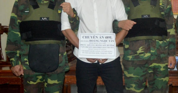 Tiếp tục bắt giữ trùm ma túy kèm vũ khí nóng tại Cửa khẩu quốc tế Cầu Treo