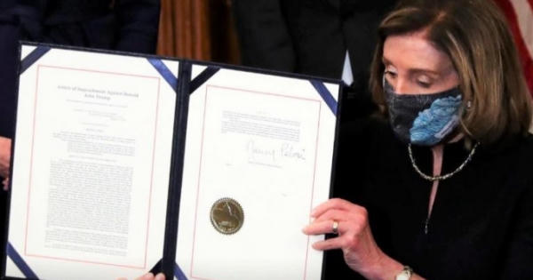 Ông Trump là tổng thống Mỹ đầu tiên bị luận tội 2 lần