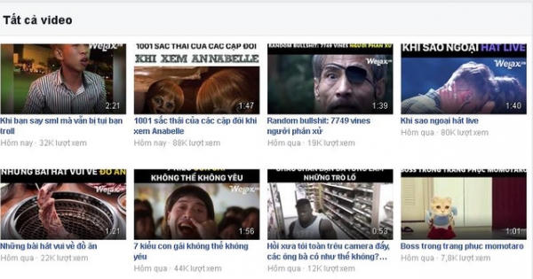 Facebook mở kênh video riêng, các page Facebook sống bằng video tại Việt Nam kêu trời vì views giảm thảm hại Facebook mở kênh video riêng, các page Facebook sống bằng video tại Việt Nam kêu trời vì views giảm thảm hại