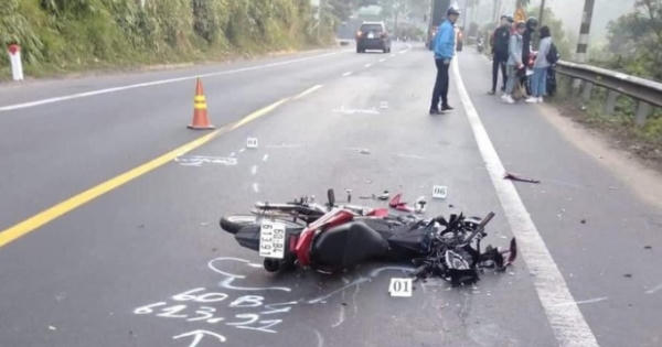 Lâm Đồng: Va chạm với xe đầu kéo trên đèo, nam thanh niên thiệt mạng