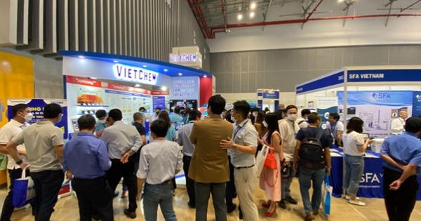 Thương hiệu VIETCHEM - SAMYANG gây chú ý tại triển lãm Vietwater 2022