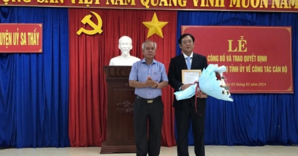 Ông Dương Quang Phục giữ chức Chủ tịch UBND huyện Sa Thầy