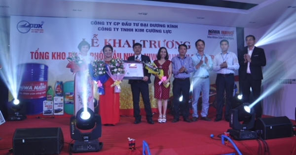 Khai trương Tổng kho phân phối dầu nhờn NIWA NANO khu vực miền Trung