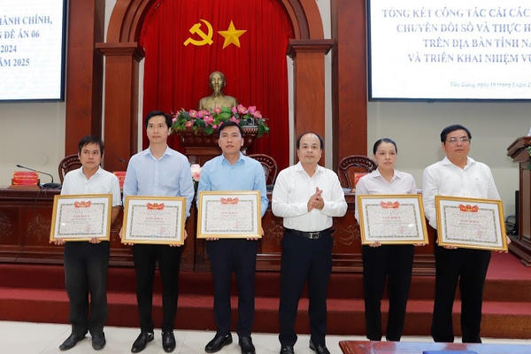 Tiền Giang: Đạt nhiều kết quả nổi bật trong thực hiện Đề án 06