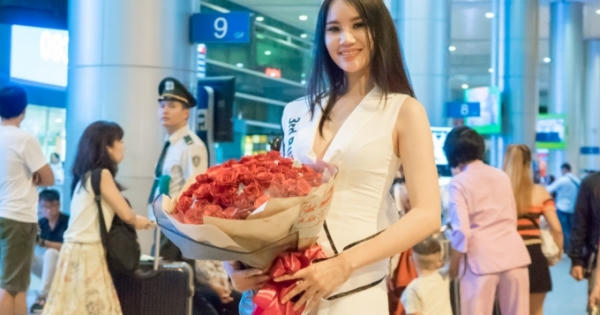 Xuất sắc đăng quang Á hậu Sắc Đẹp Toàn Cầu 2018, Dương Yến Phi về nước trong vòng tay người hâm mộ