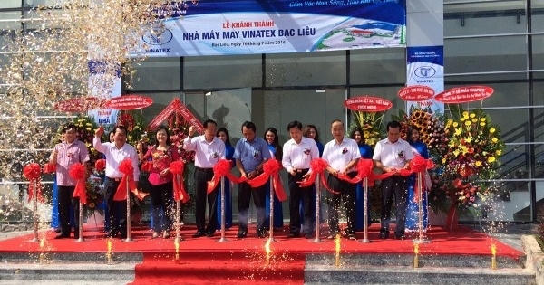 Bạc Liêu: Khánh thành nhà máy may Vinatex Bạc Liêu Bạc Liêu: Khánh thành nhà máy may Vinatex Bạc Liêu