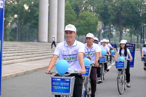 Bình Dương hưởng ứng Chiến dịch Giờ Trái Đất 2025