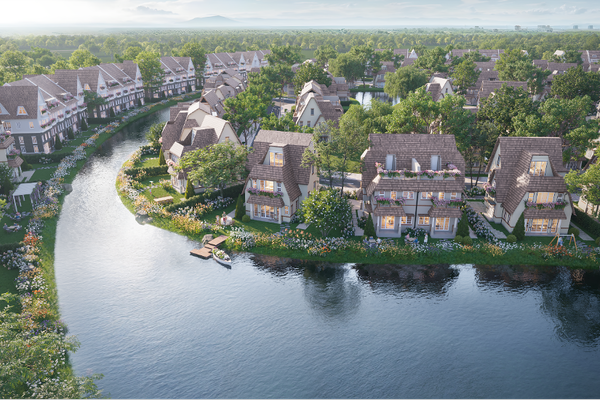 Đảo Châu Âu – Eco Central Park: Biệt thự compound định danh của nhà giàu xứ Nghệ