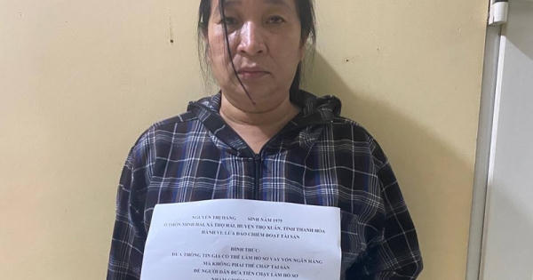 Bắt giữ "nữ quái" lừa đảo vay vốn ngân hàng chính sách
