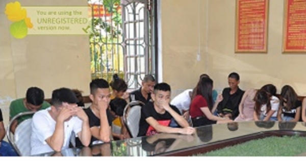 Hải Dương: Mừng đầy tháng con bằng ma túy và thuôc lắc