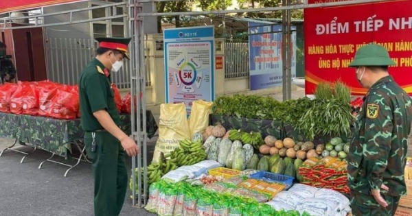 Dự kiến cung ứng 95 tấn thực phẩm/ ngày cho người dân tại TP Vinh