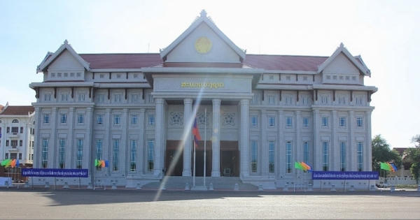 Ngày 8/8 nghiệm thu hoàn thành công trình Nhà Quốc hội Lào
