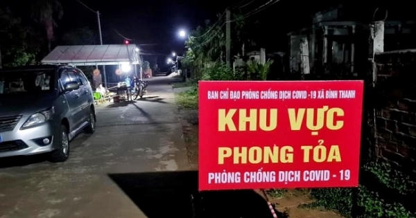 Quảng Ngãi: Thêm 14 ca dương tính gắn với 2 chuỗi lây nhiễm