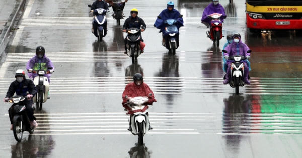 Bắc Bộ và Trung Bộ mưa nhỏ, trời rét, Nam Bộ nắng