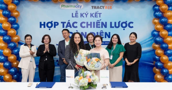 Lễ ký kết hợp tác chiến lược toàn diện giữa Pharmacity và Tracybee