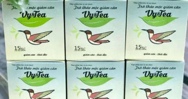 Phát hiện trà thảo mộc Vy&Tea có chất cấm, buộc thu hồi